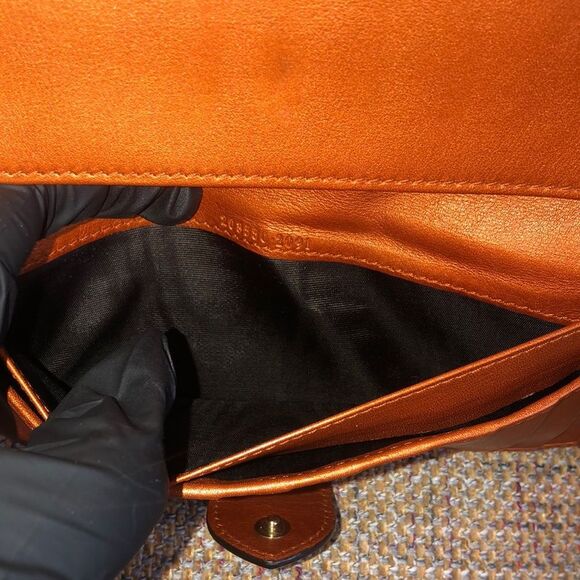 GUCCI GG Monogram Canvas & Leather Heart Clasp Full Length Continental Wallet - Picture 16 of 17